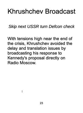 Khrushchev Broadcast