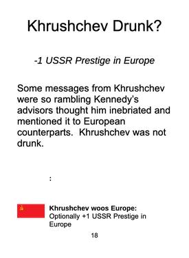 Khrushchev Drunk