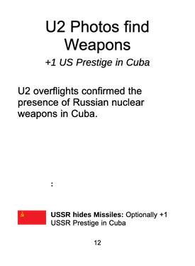 U2 Photos find Weapons